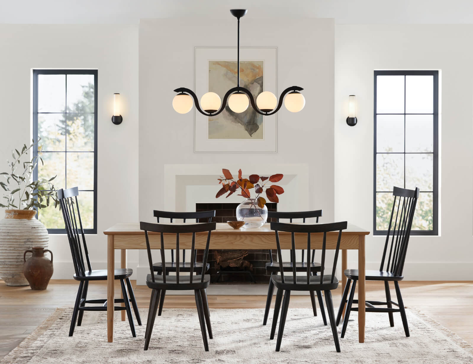 How To Choose Dining Room Lighting, What Size Linear Light Fixture For Dining Room Table