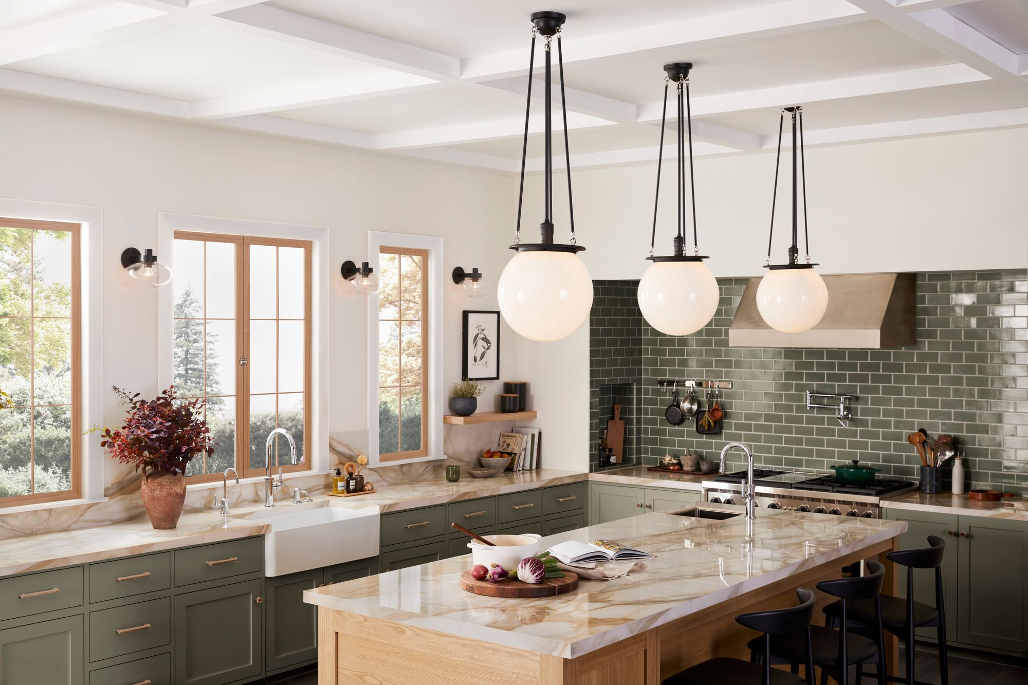 How To Light Your Kitchen Island, Best Pendant Lights For Kitchen Island 2021
